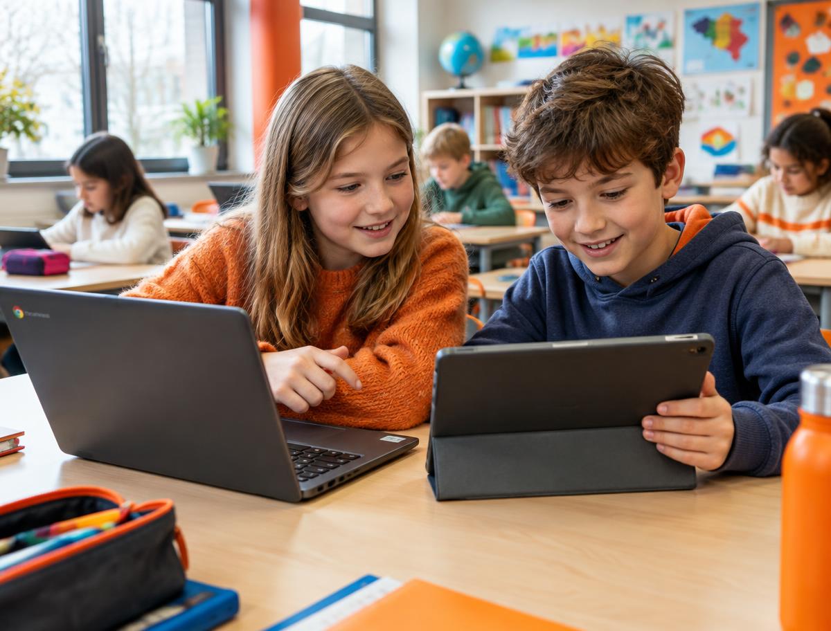 Beeld bij Chromebooks of tablets voor de lagere school?